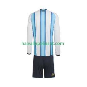 Jalkapallo Pelipaidat/Peliasut Argentiina Lasten Kotipaita World Cup 2026 Pitkähihainen